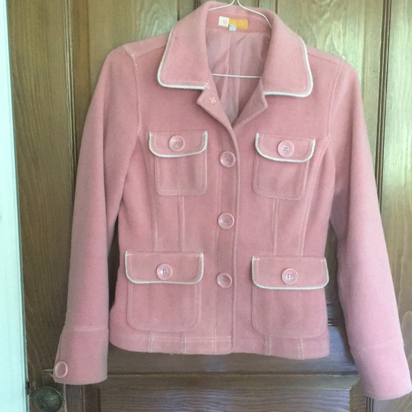 Tulle Jackets & Blazers - Pink pea coat